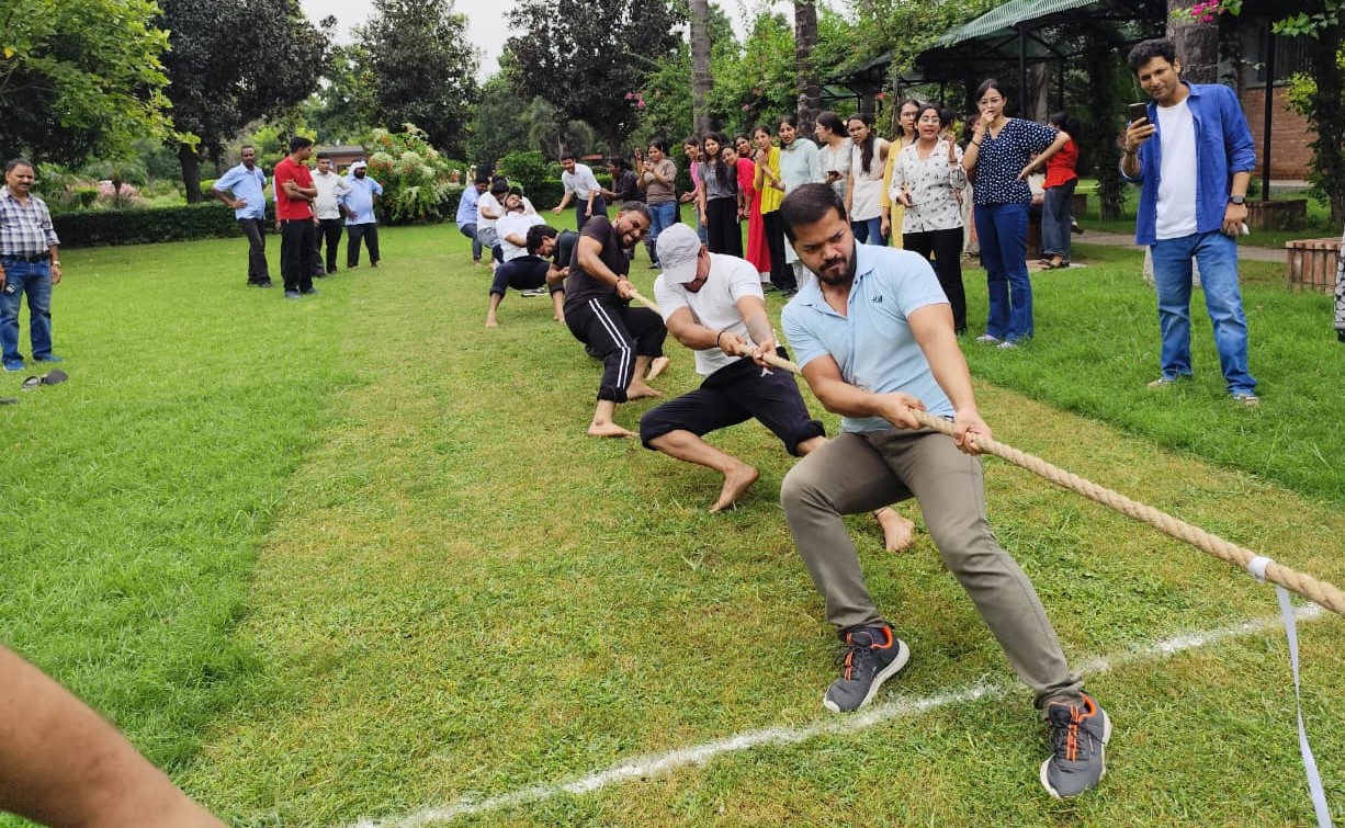 Tug of War: Celebrating Independence Day with Team Spirit at CSIR-IMTECH